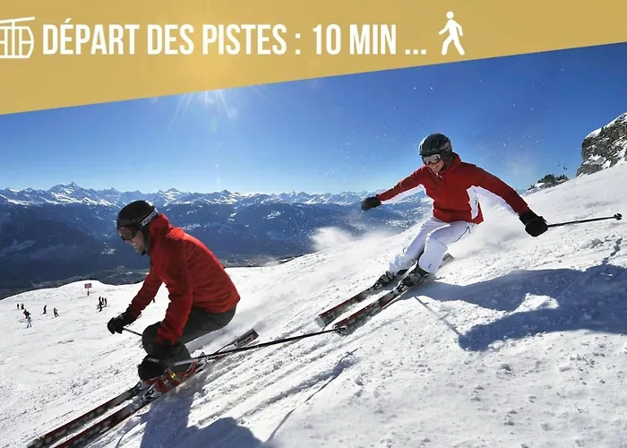 Hébergement de vacances Plein Ciel I Balcony I Close To Cable Cars I Car Park *